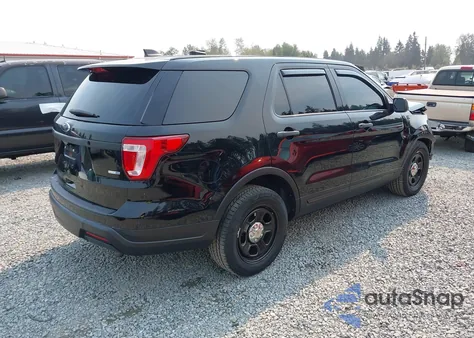 2018 Ford Police Interceptor from USA, damaged, VIN 1FM5K8AR1JGC76283